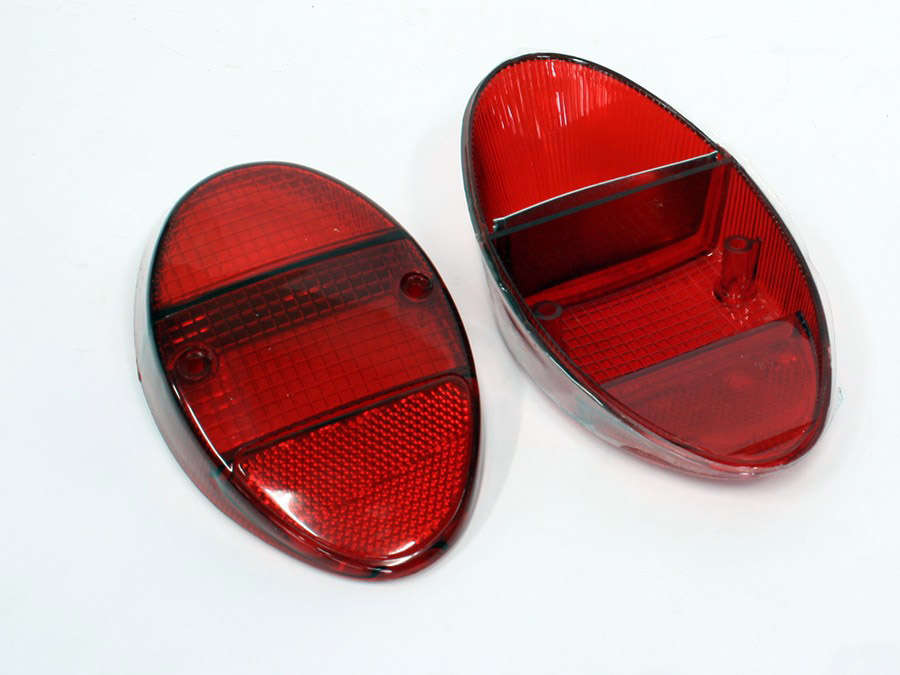 VW Beetle Classic 60-67 Rear Tailight Lenses (pair)