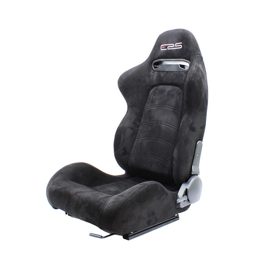 Evo ERS Black Suede Reclinable Racing Seats (pair)