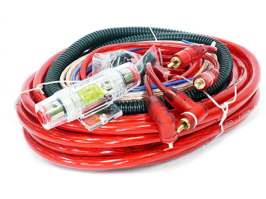 AudioFusion 4gauge Professional Car Audio Wiring Kit - AudioFusion