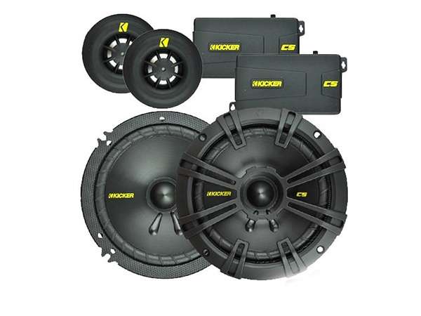 Kicker 6'' 100W RMS component speaker system