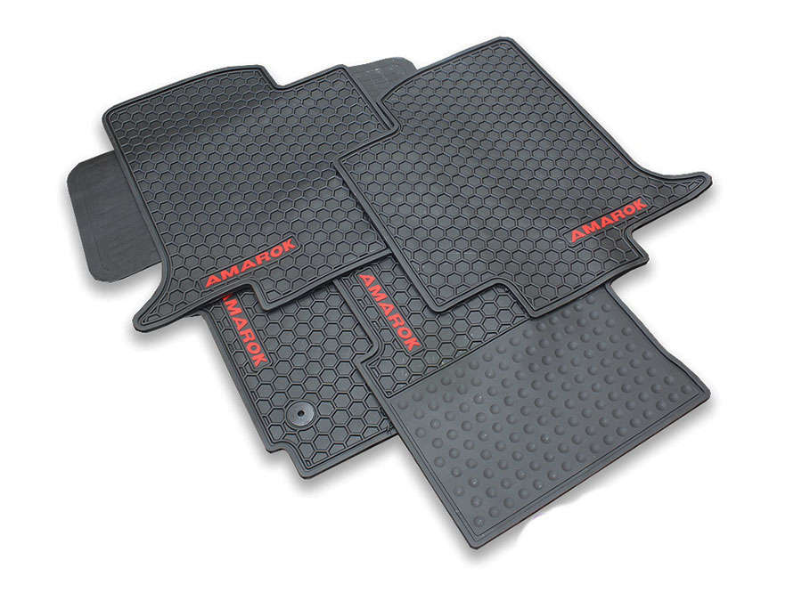 VW Amarok 2010+ Rubber Floormats (5pc set)