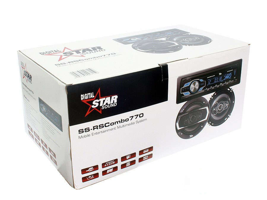 Starsound Mp3 Radio with 6x9" Speakers & 6" Midrange Combo