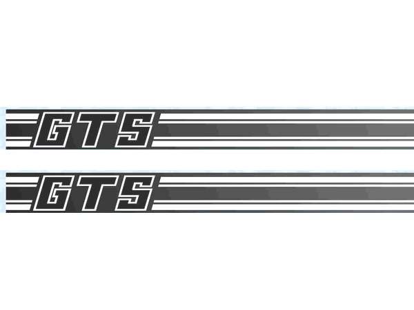 Vinyl Sticker Side Door set for VW Golf 1 GTS