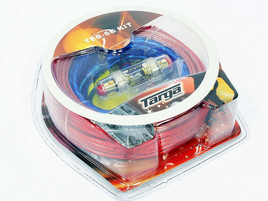 Targa 8gauge Car Audio Wiring Kit - Targa