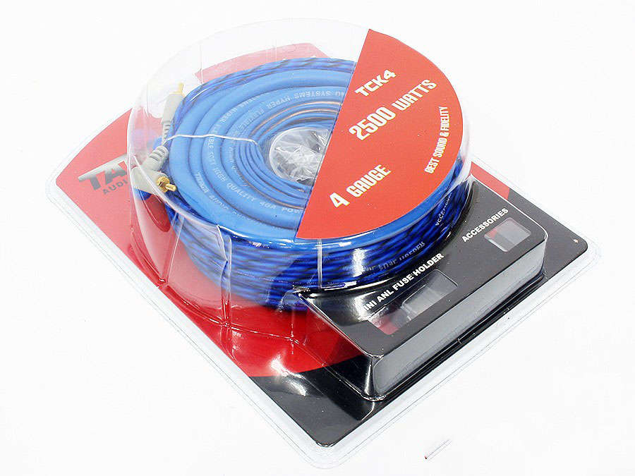 Targa TCK4 Gauge Car Audio Wiring Kit