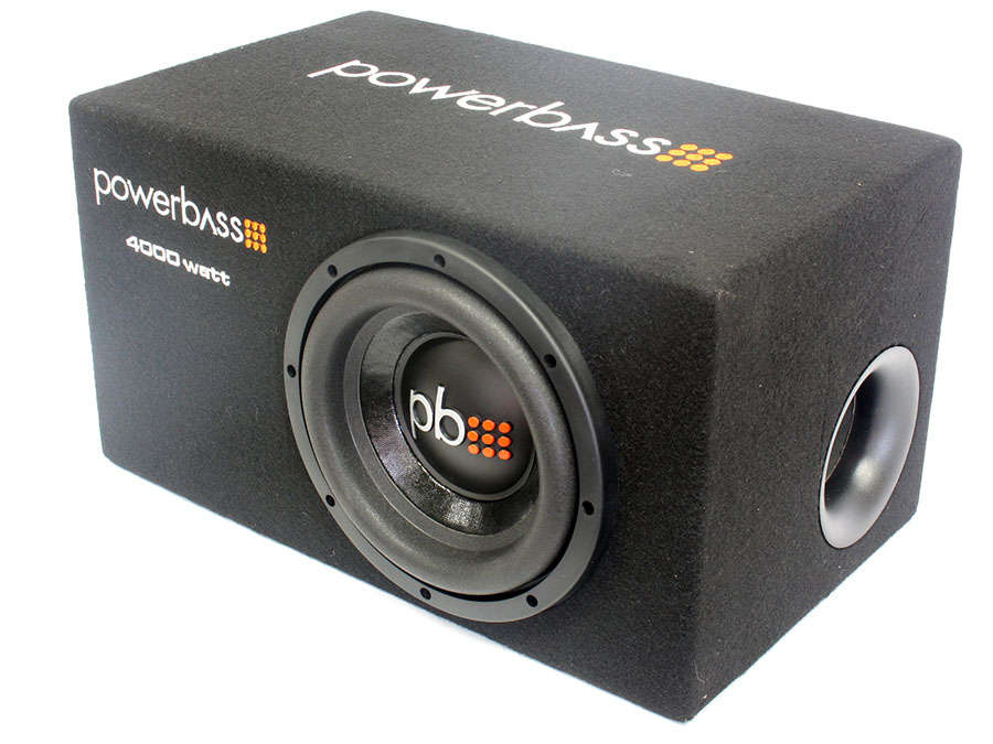 Powerbass 8" 4000w Subwoofer with Enclosure