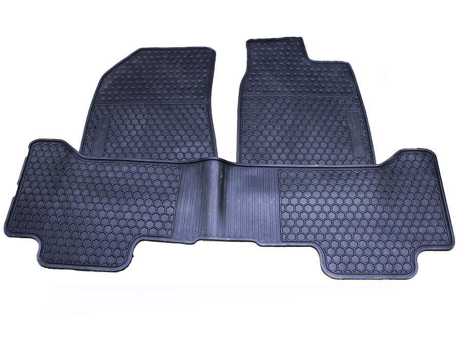 Rubber Car Mats for Isuzu D-Max 2013+ (red)