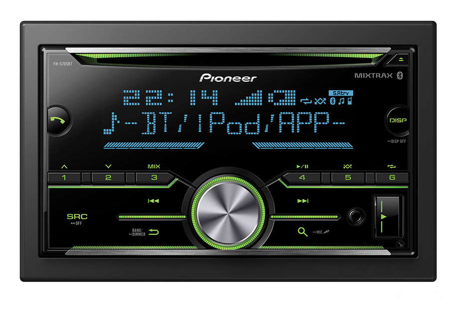Pioneer FH-S705BT Double-Din with Bluetooth & USB - Pioneer