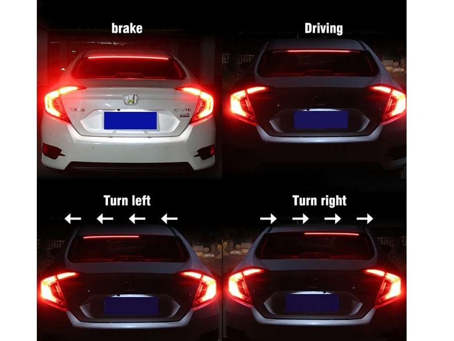 Universal Full Length LED Roof Brake/Driving/Signal Stripe