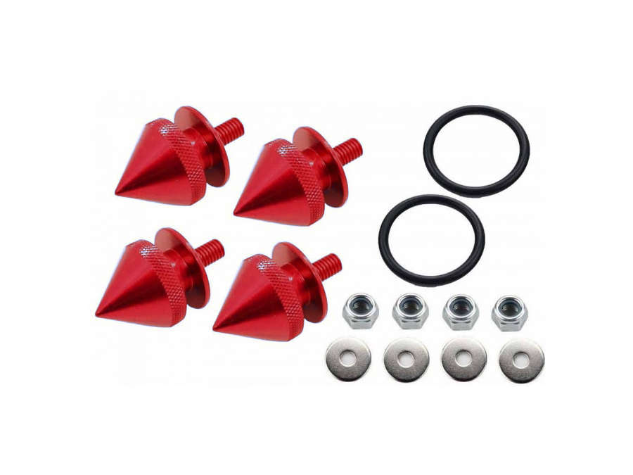 Bumper Quick Release Clips (red spike)