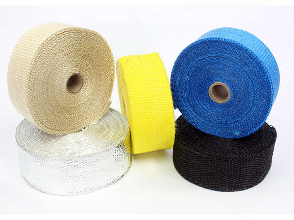 Universal Exhaust Heat Wrap Beige 10m