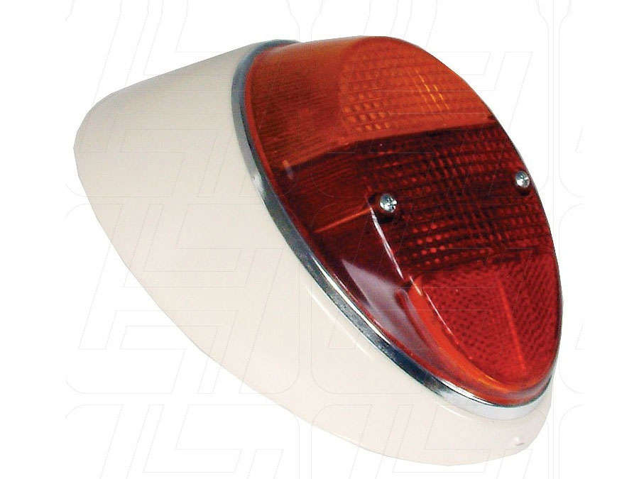 VW Beetle Complete Rear Light Left with Amber and Red Lens
