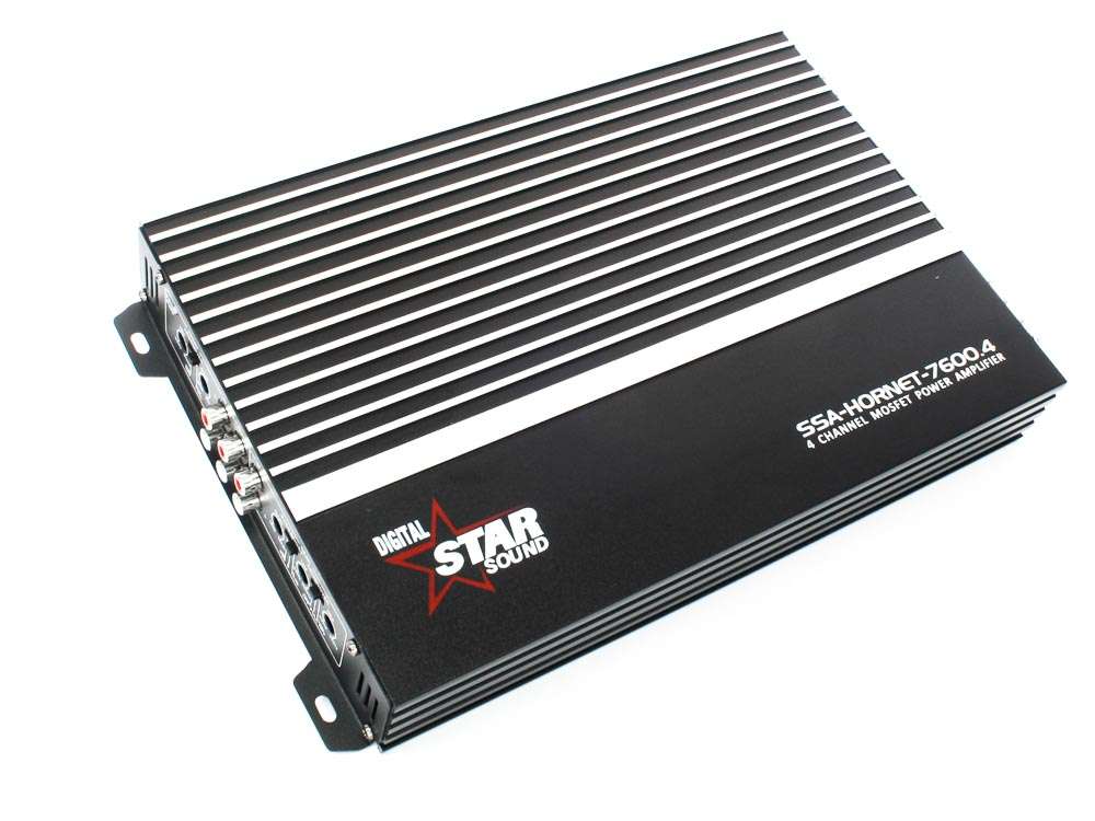 Starsound Hornet Series 7600w 4channel Amplifier - Starsound