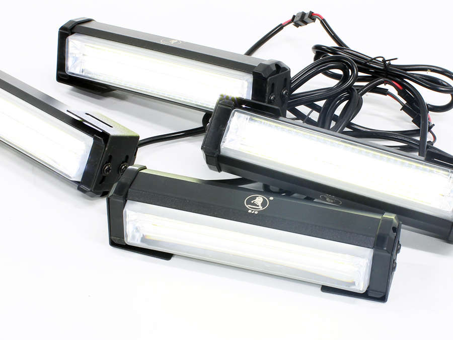 COB LED 4 Piece Emergency Strobe Light Kit (160x30mm)