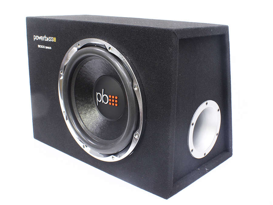 Powerbass PSW12BX 12" 8000w DVC Subwoofer & Enclosure Combo