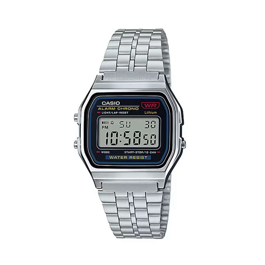 Casio Mens A159WA-N1DF Retro Digital Watch