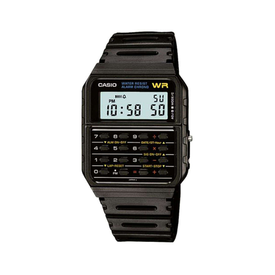 Casio Mens CA53W-1Z Digital Calculator Watch