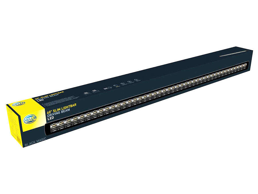 Hella Black Magic LED Slim Light Bar 40