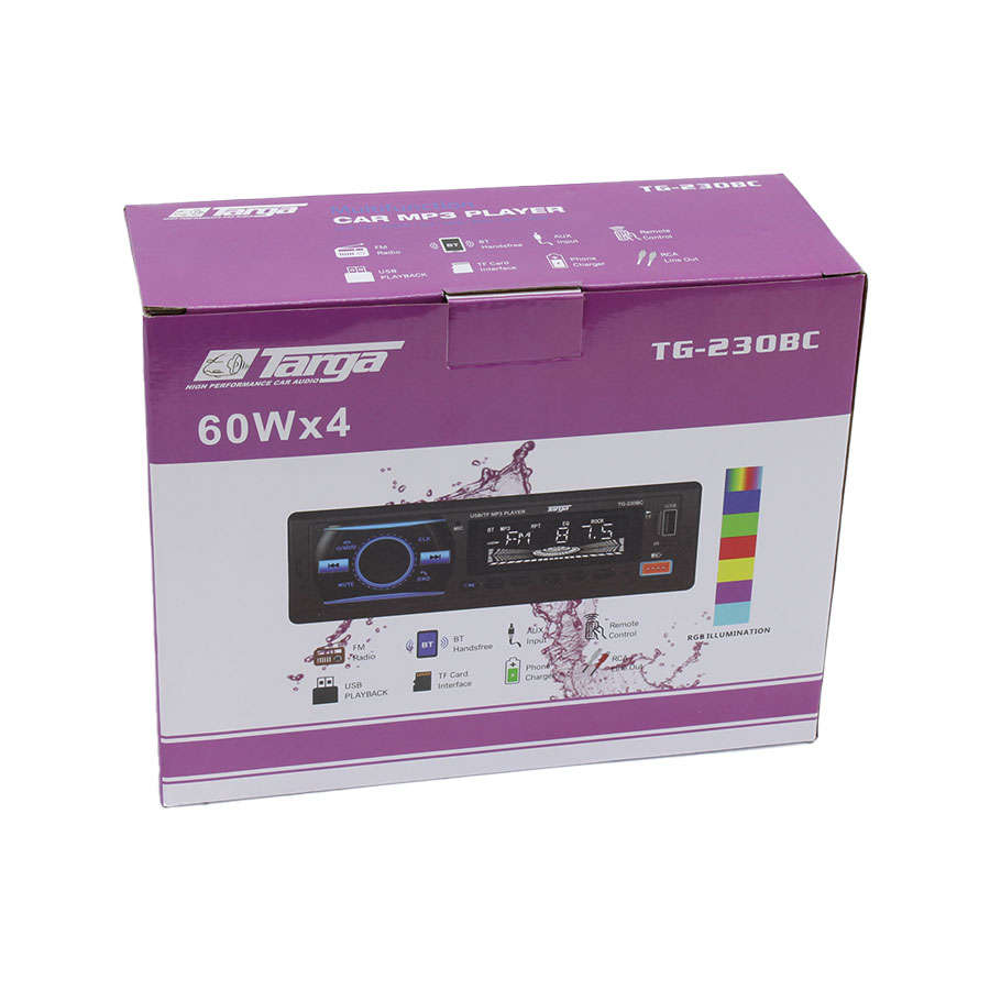 Targa TG-230BC Media Player with USB &amp; Bluetooth