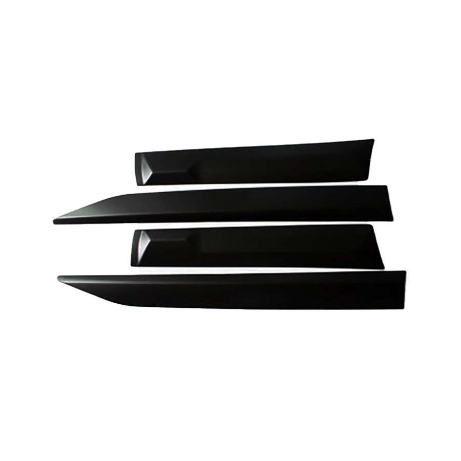 Toyota Fortuner 2015+ Black Door Cladding set (4piece)