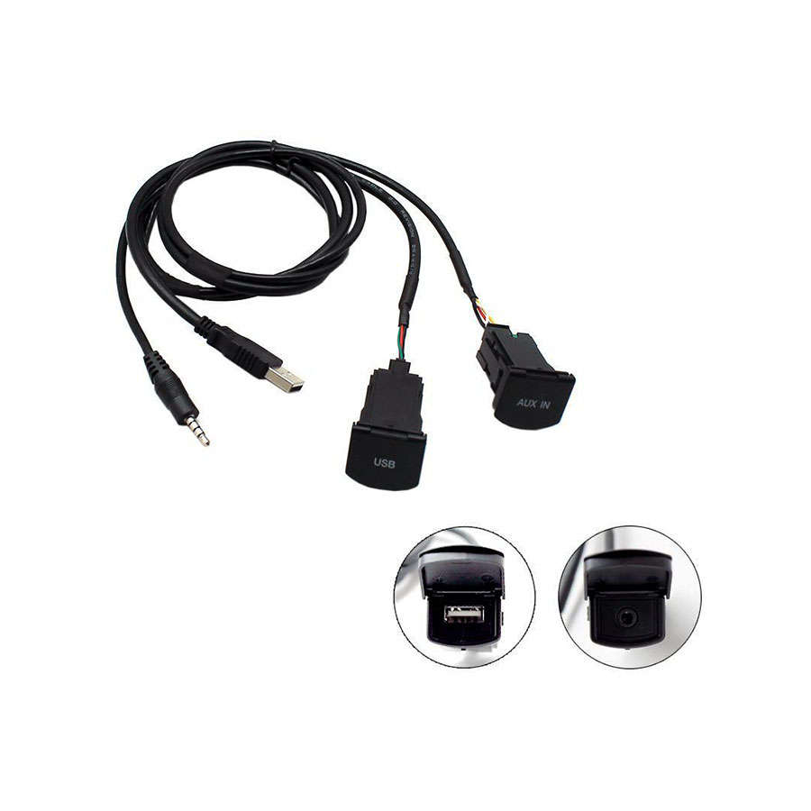 Connects2 VW OEM USB/AUX Socket Adapter