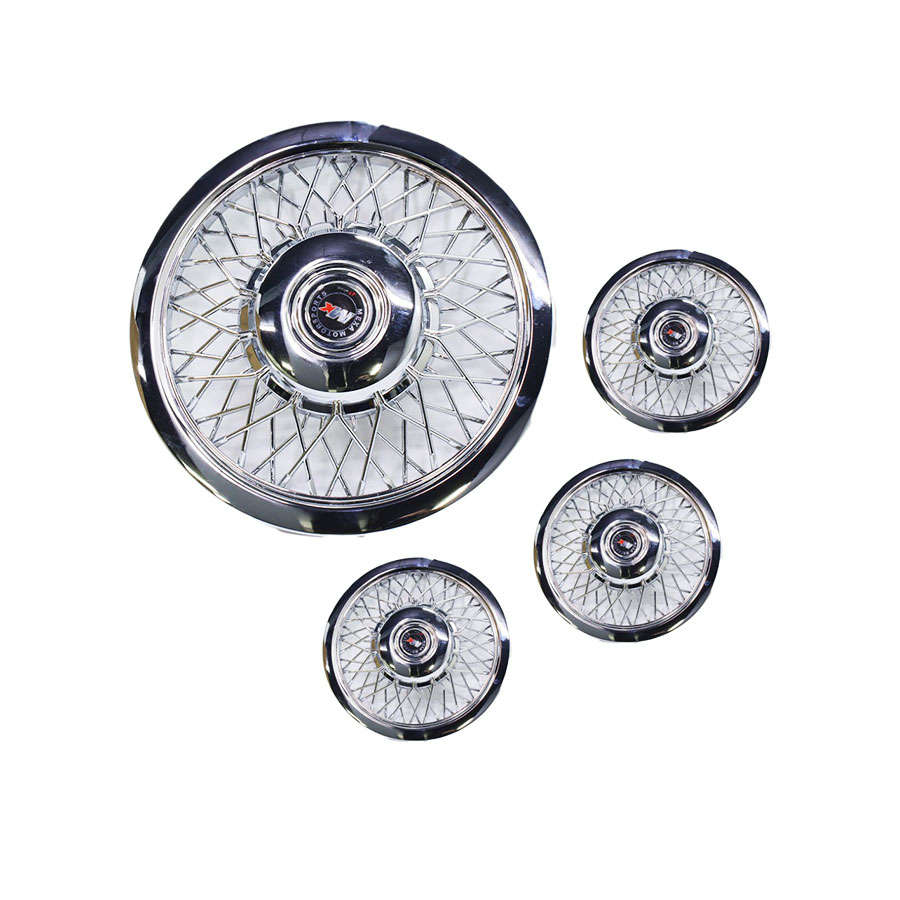 15" Chrome Spoke Design Wheel Caps (set of 4)