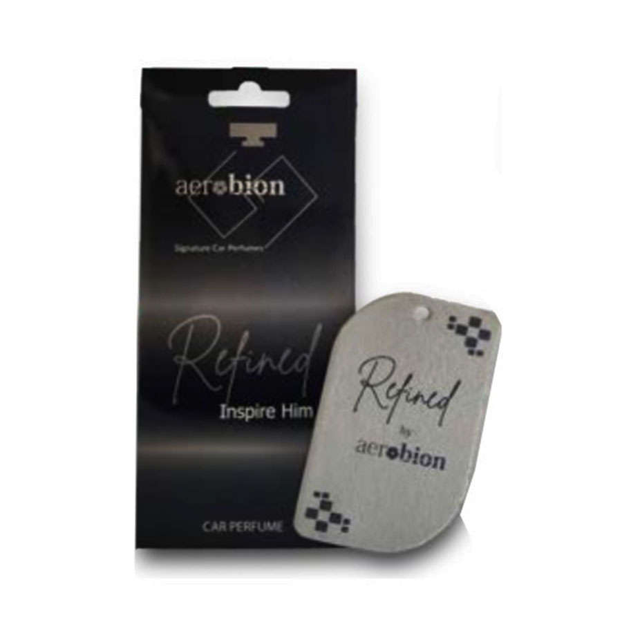 Aerobion Oud Refined Car Perfume Card