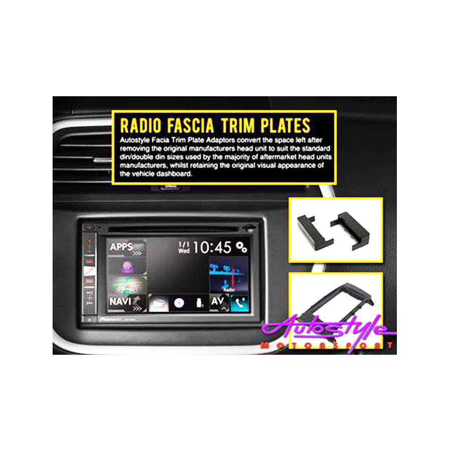 Radio Fascia Trim Plate for Volvo XC90 (Single Din)