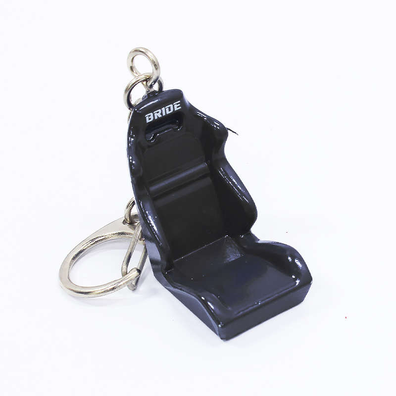 Keyring with Racing Seat (black)