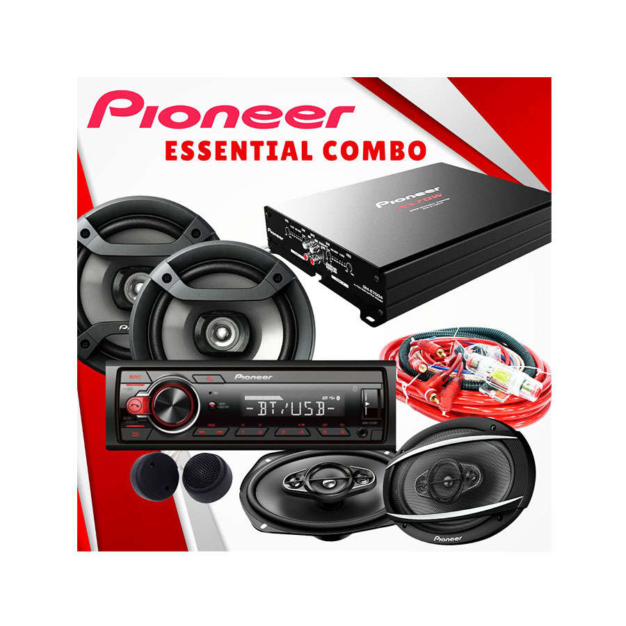 Pioneer Essential Car Audio Combo System