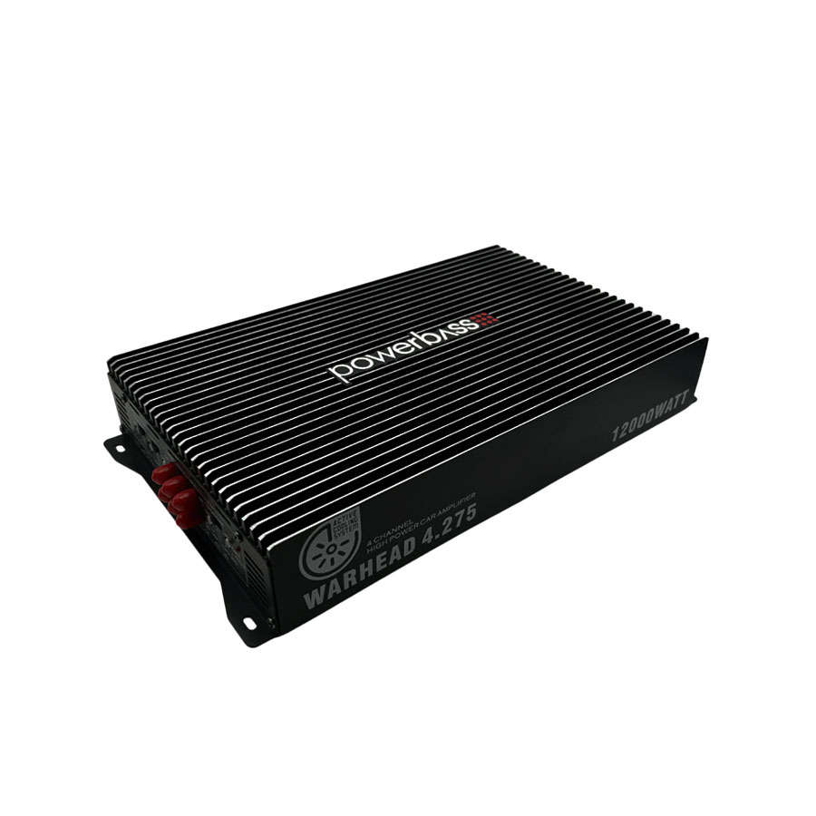 Powerbass Warhead 4.275- 12000W 4 Channel Amplifier