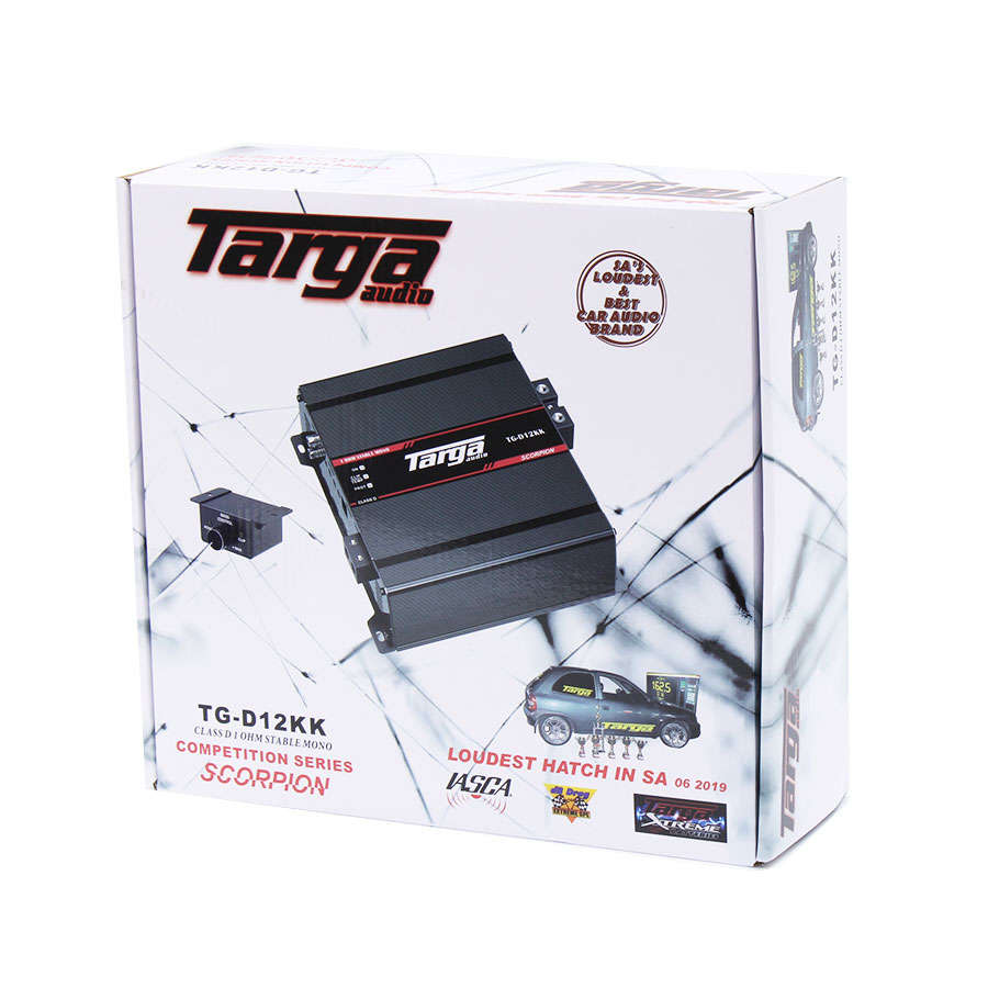 Targa TG-D12KK Scorpion Series 12k Class D Monoblock Amplifier
