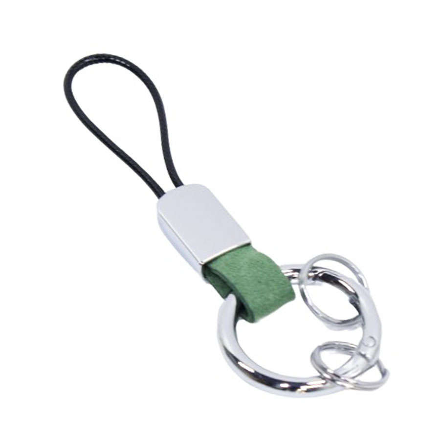 Carabinder Snap Hook Keyring (Green)