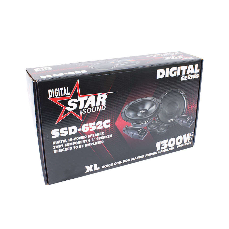 Starsound SSD-652C 6 90w rms Component Split System 1300W