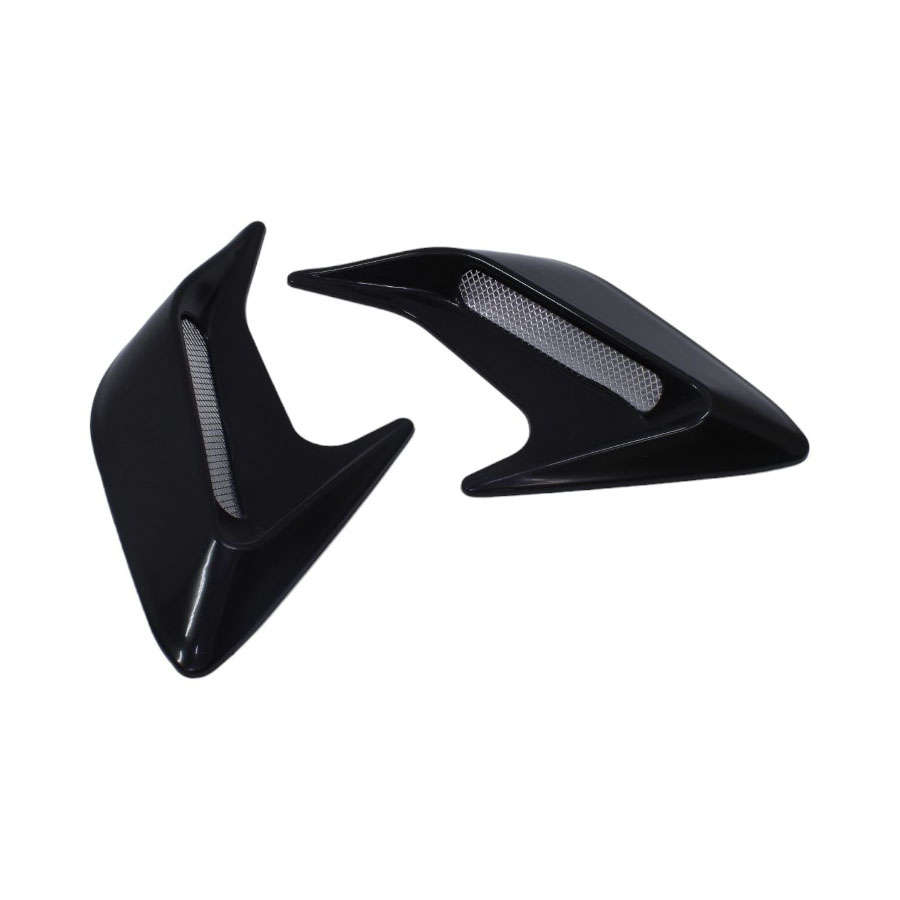 Universal Gloss BLack Stick-on Fender Vents