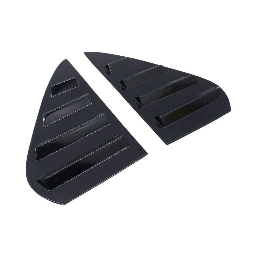 Gloss Black Quarter Window Louvre for Bmw E30