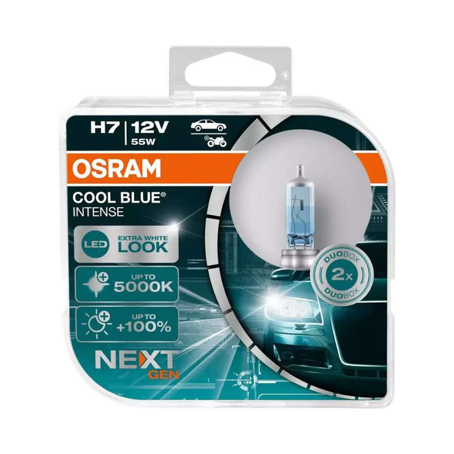 Osram Cool Blue Intense Next Gen Headlight Bulbs (H7)