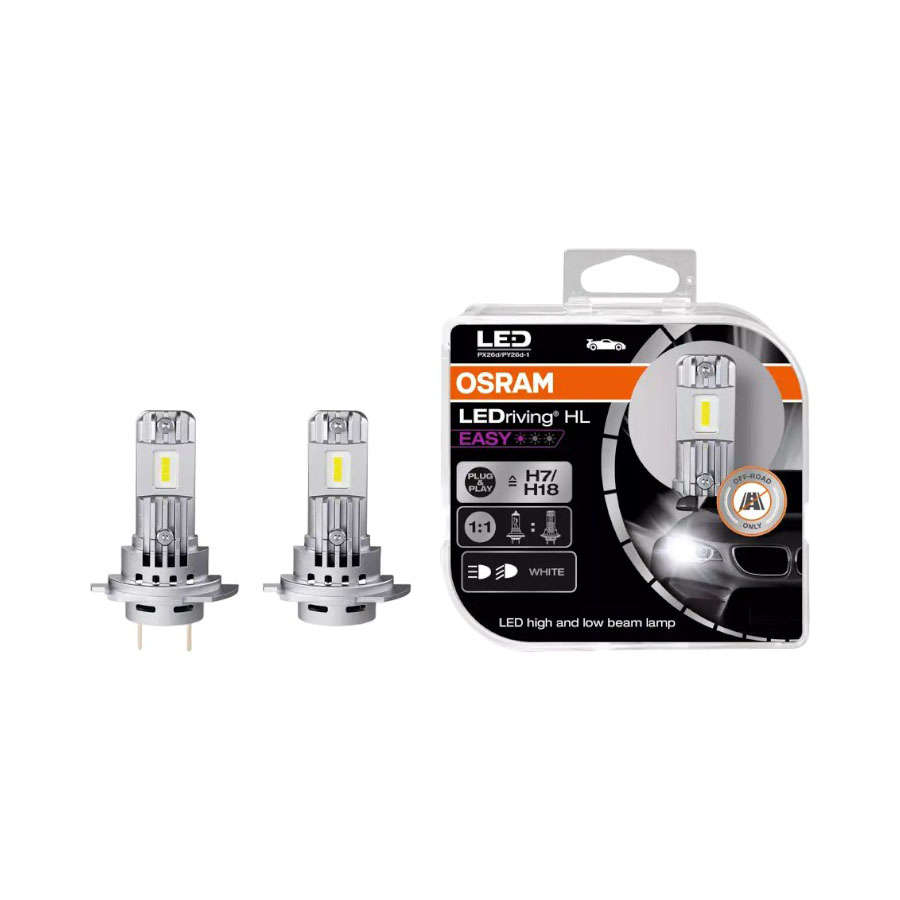 Osram LEDriving HL EASY H7/H18 Replacement Bulbs