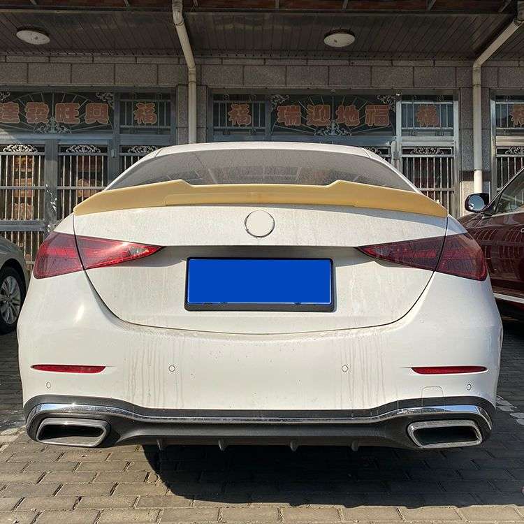 Mercedes C-Class 2022 W206 Boot Spoiler PSM Style Gloss Black