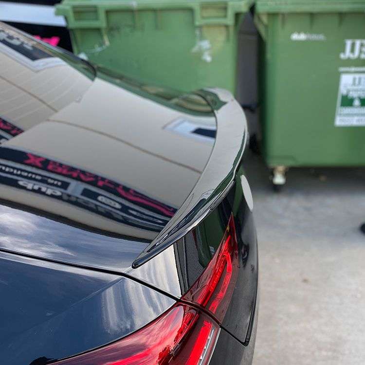 Mercedes CLA 2019 W118 Boot Spoiler Gloss Black