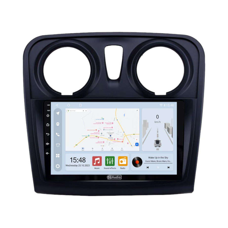 TT Audio 9" replacement radio for RENAULT Sandero 2012-2017 (CLASS D)