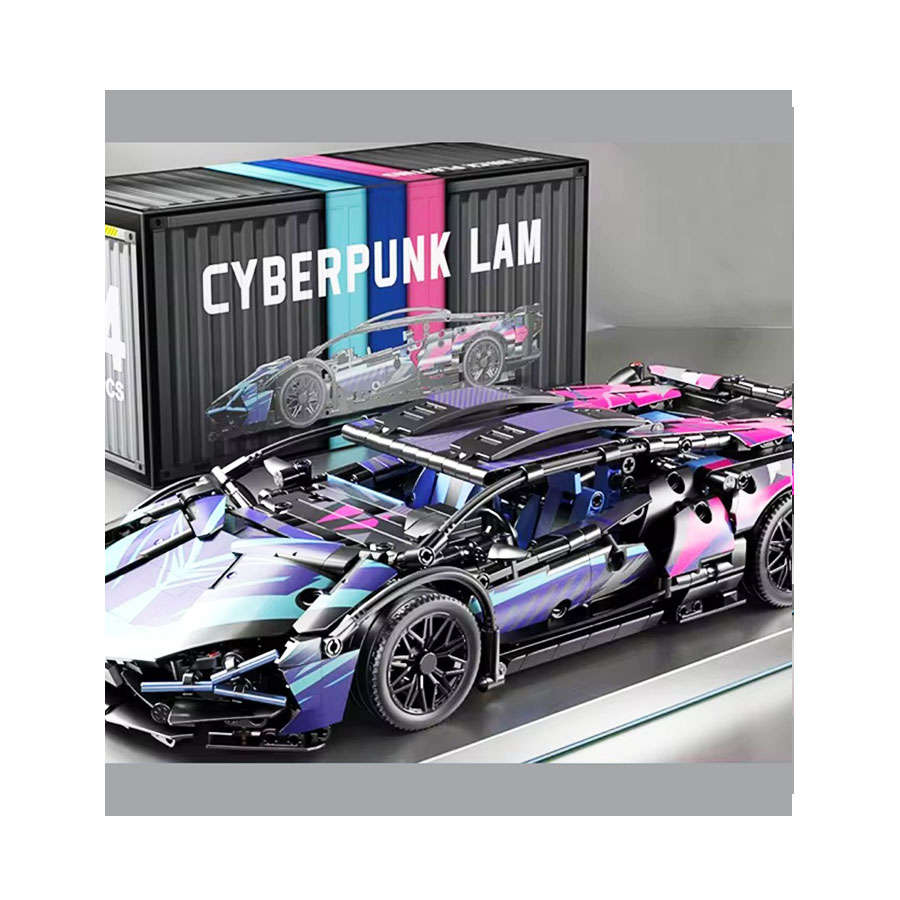 CyberPop DIY 1:14 1315 Piece Model Car Kit