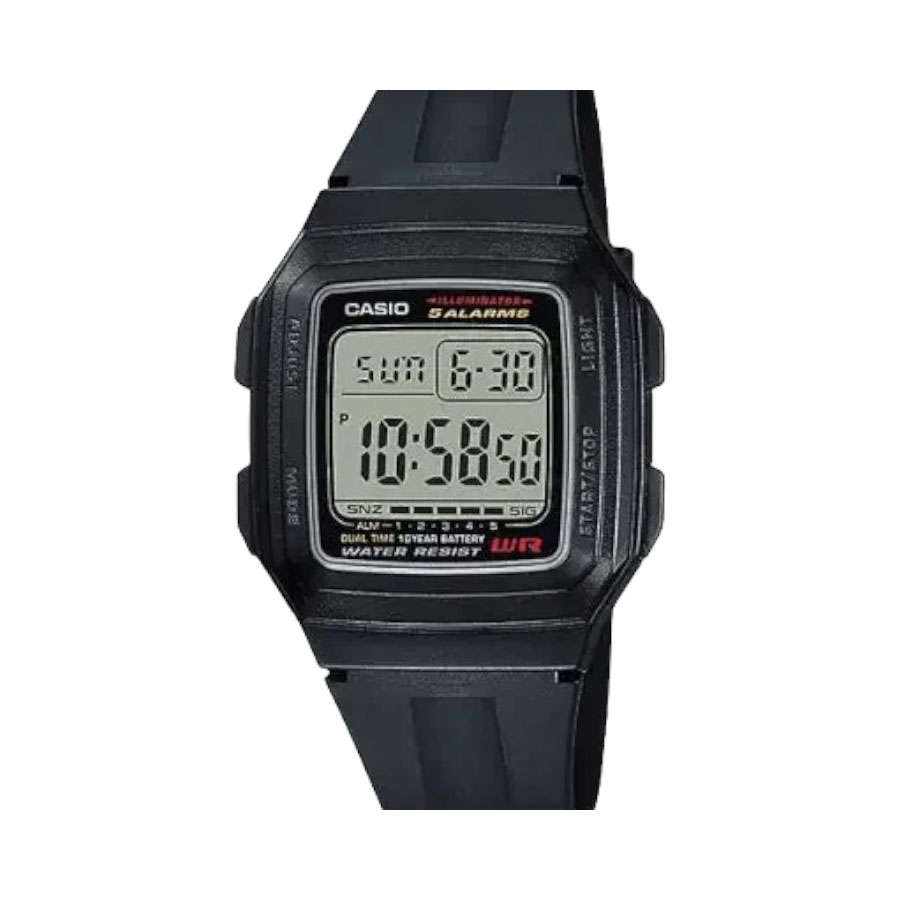 Casio Rectangle Black Digital Watch