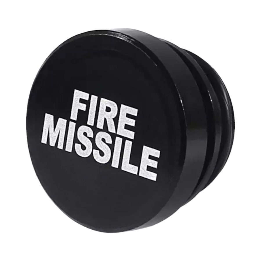Universal "Fire Missile" Cigarette Lighter Cap (Black)