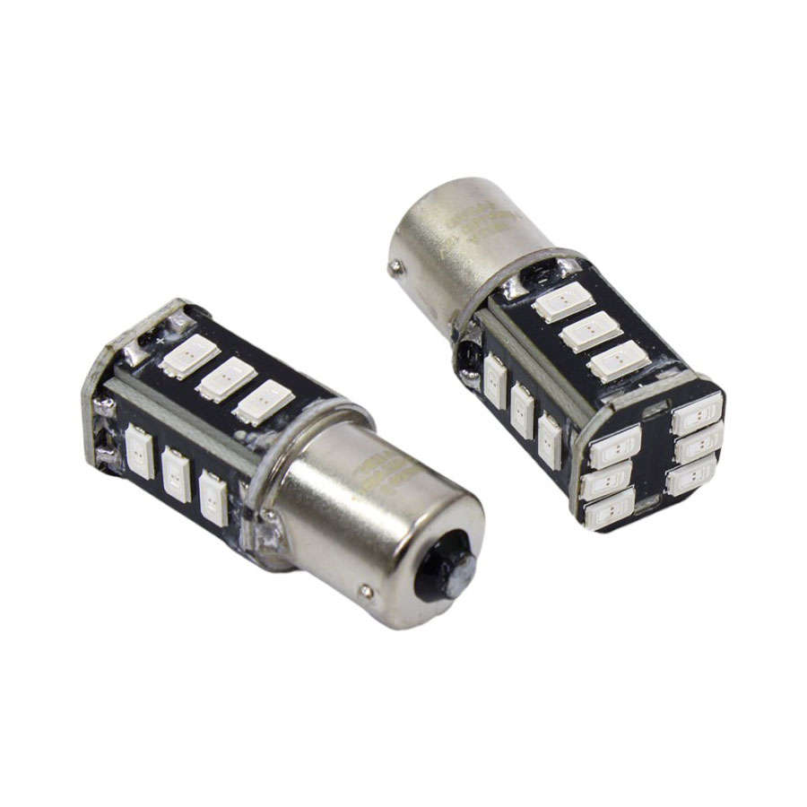 Hella 1156 Single Contact White LED Bulb (pair)