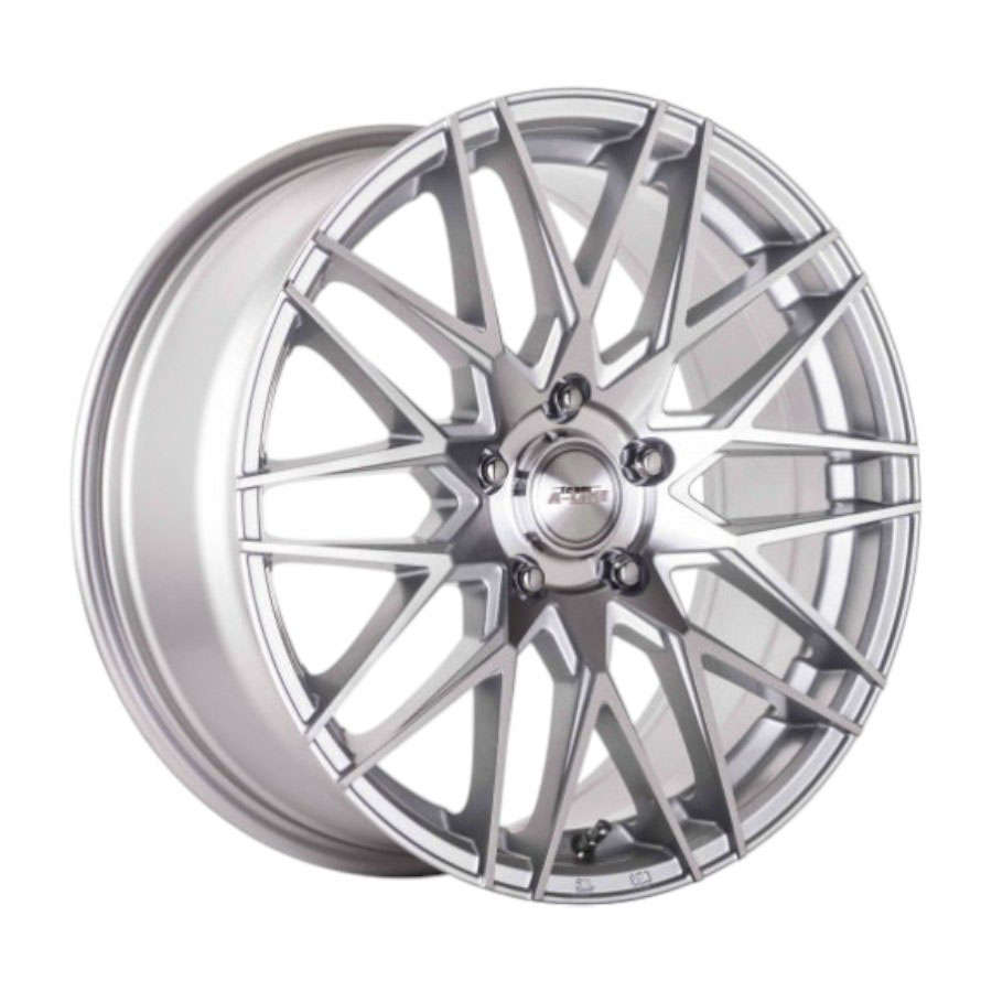 13" A-Line Element 4/98 Silver Machine Face Alloy Wheels