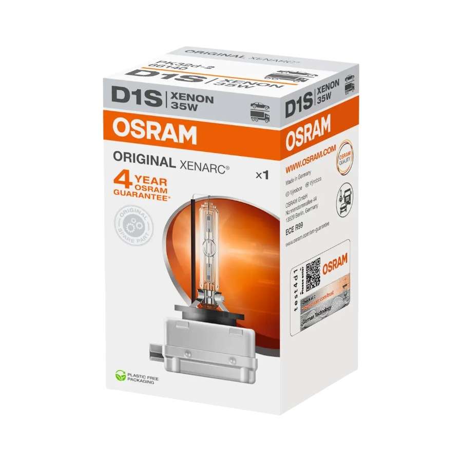 Osram D1S Classic Xenarc 35w Xenon Bulb (each)