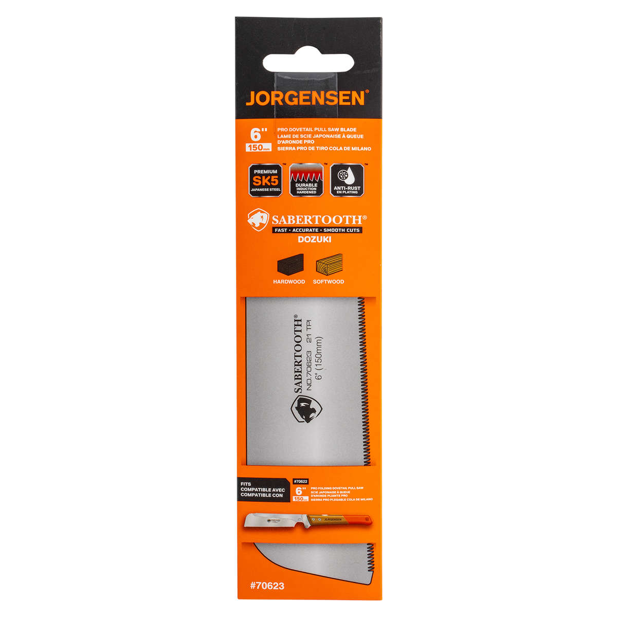 PONY - Jorgensen - Pro Dovetail Pull Saw - Precision Tool for Fine Joinery -150mm - PONY - Jorgen...