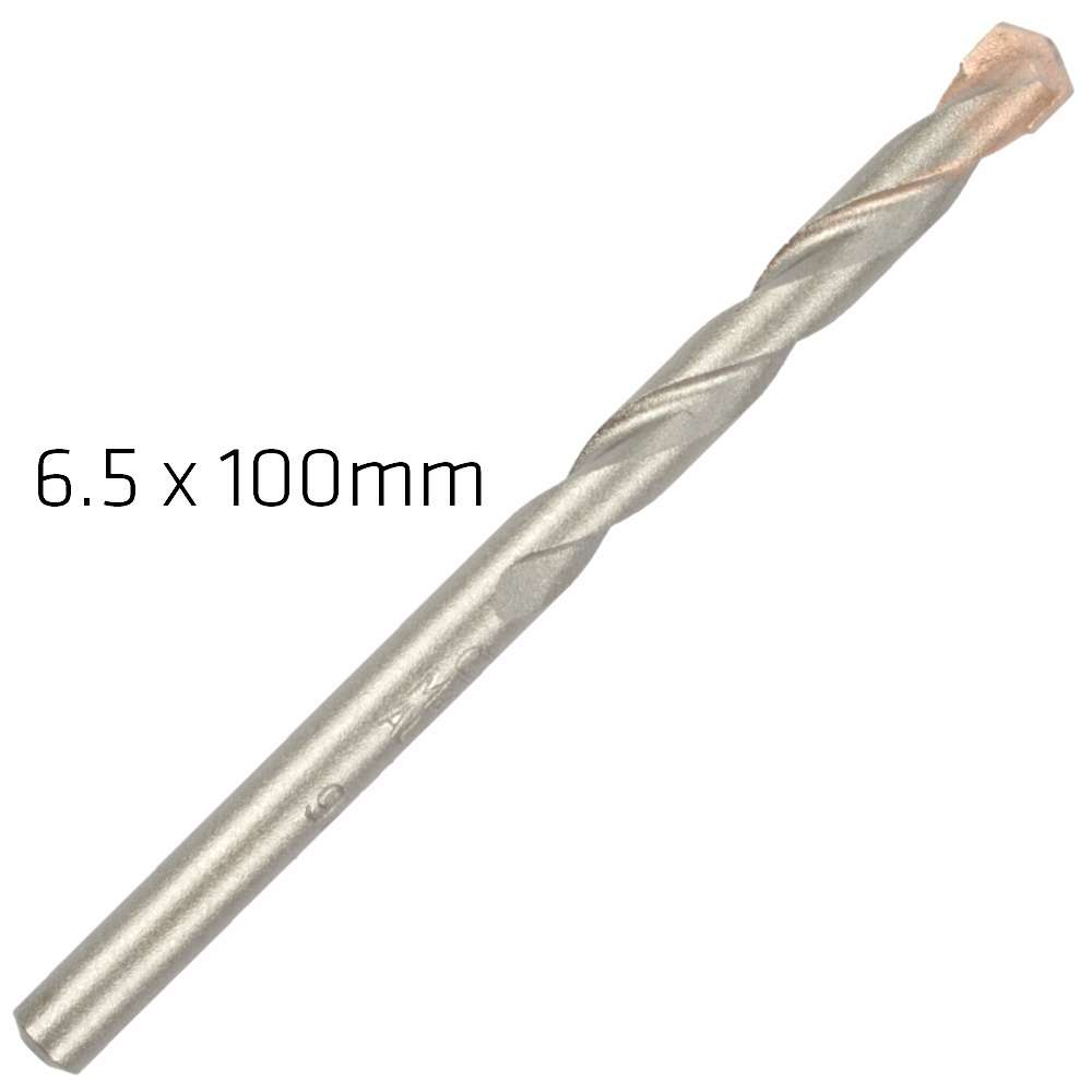 Alpen - Masonry Drill Bit Long Life 6.5 X 100mm - Alpen - Masonry Drill Bit Long Life 6.5 X 100mm