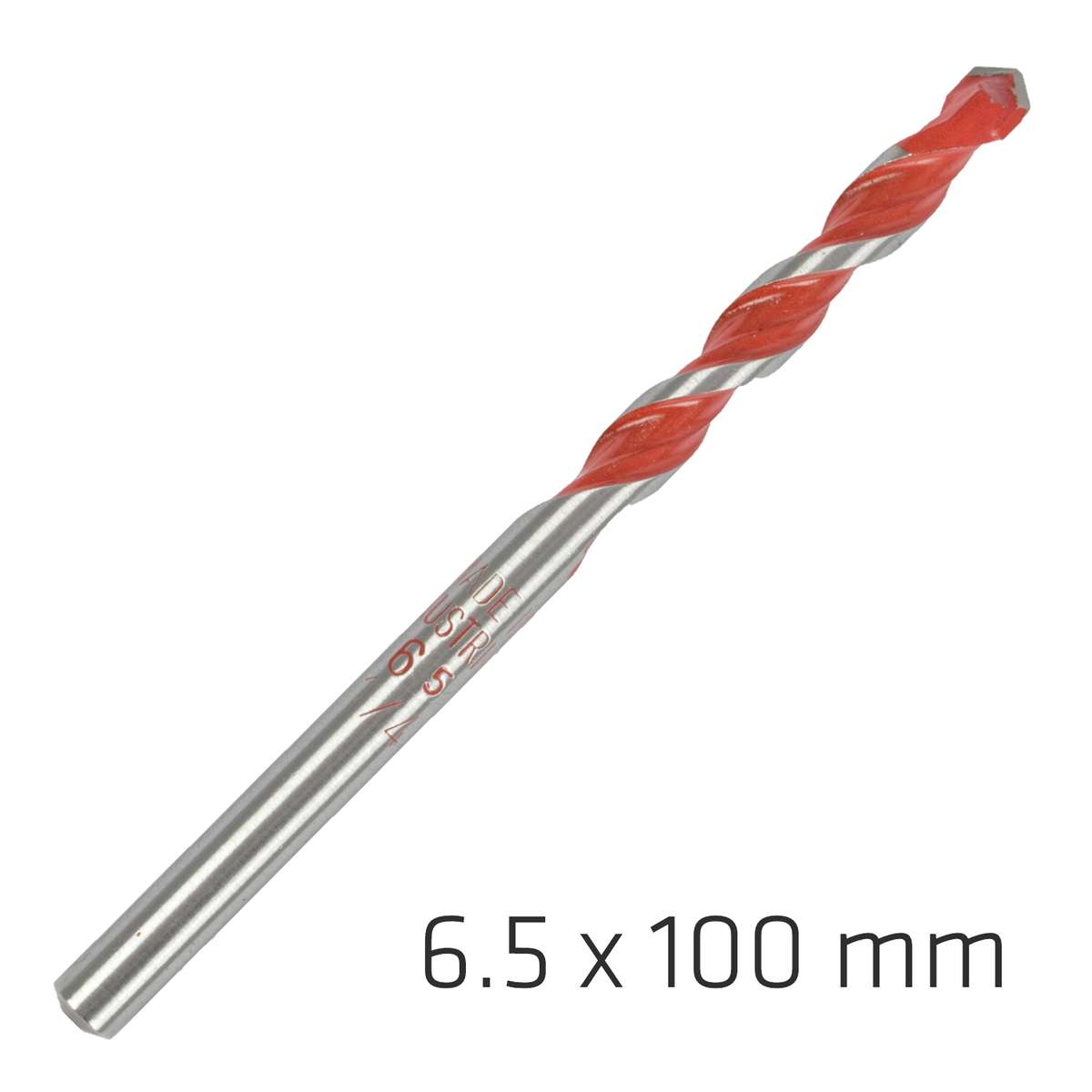 Alpen - Profi Multicut Drill Bit 6.5mmx100mm - Alpen - Profi Multicut Drill Bit 6.5mmx100mm